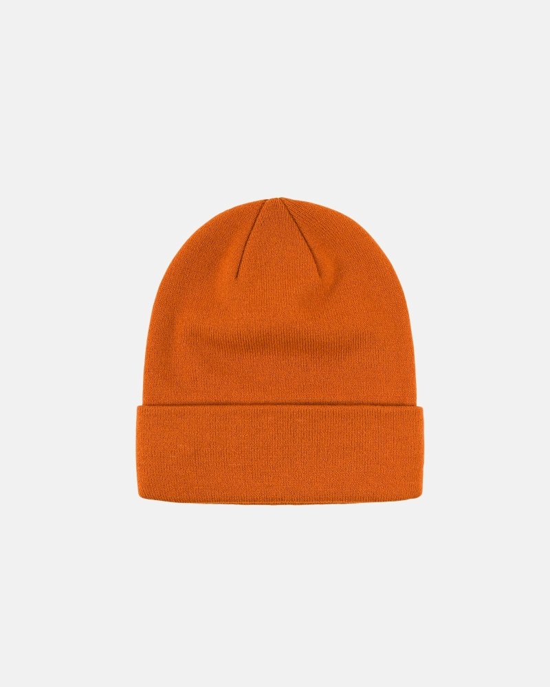 Gorro Stüssy Crown Jacquard Cuff Hombre Beige