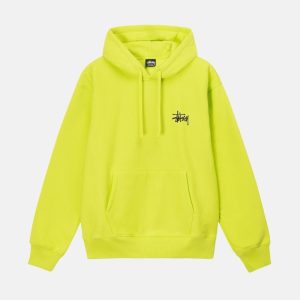 Sudadera con Capucha Stüssy Basic Hombre Moradas